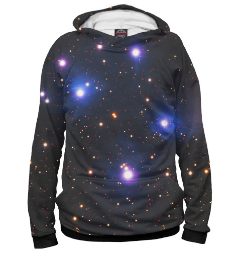 

Худи Print Bar, Белый, Космос