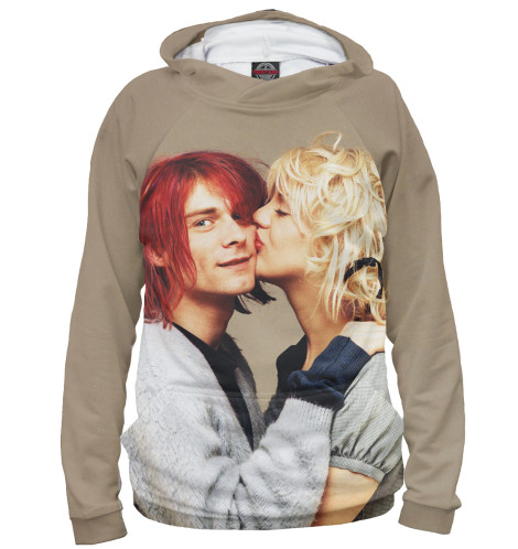 

Худи Print Bar, Белый, Курт и Кортни