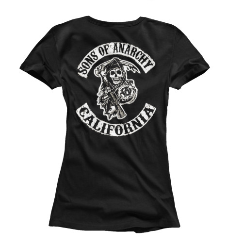 

Футболки Print Bar, Белый, sons of anarchy