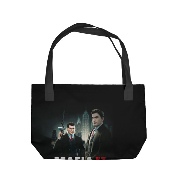 Пляжная сумка с изображением Mafia II цвета 