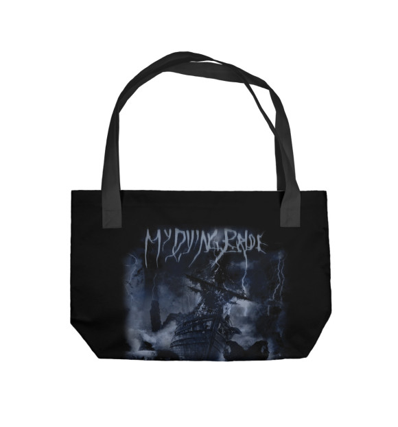 Пляжная сумка с изображением My Dying Bride цвета 