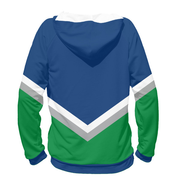 Женское худи с изображением Vancouver Canucks цвета Белый