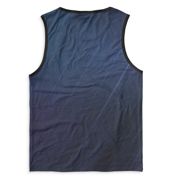 Мужская майка с притом Rihanna цвета Белый Мужская майка с изображением Rihanna цвета Белый