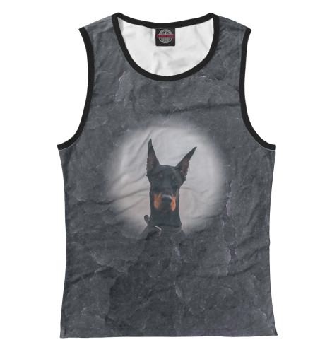 

Майки Print Bar, Белый, Доберман