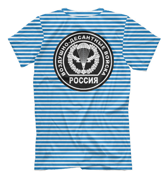 Футболка для мальчиков с изображением ВДВ России цвета Белый