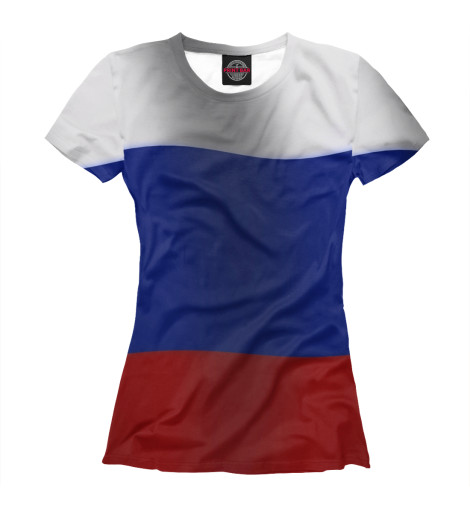 

Футболки Print Bar, Белый, Триколор