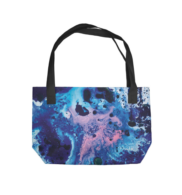 Пляжная сумка с изображением Вода цвета 