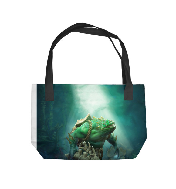 Пляжная сумка с изображением Dota цвета 