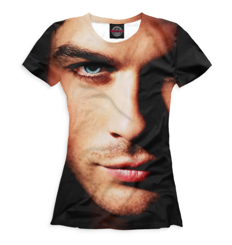 

Футболки Print Bar, Белый, Дэймон Сальваторе