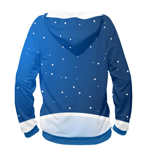 

Худи Print Bar, Белый, Новогоднее настроение