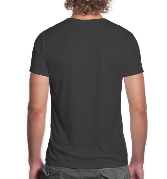 Мужская футболка с изображением Макс Корж цвета Белый