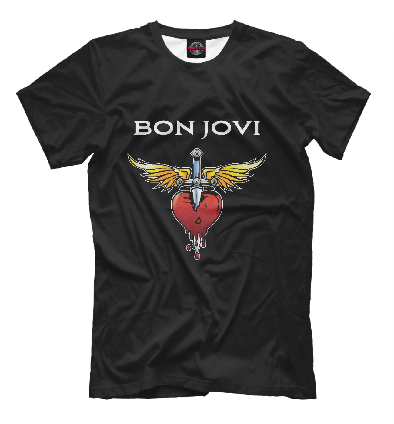 Мужская Футболка Bon Jovi, артикул: BON-727527-fut-2