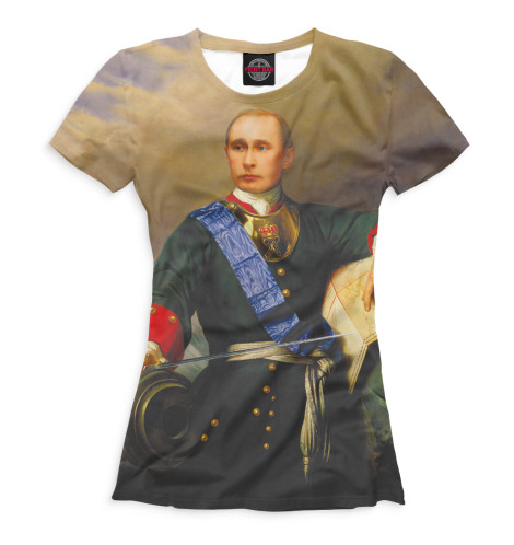 

Футболки Print Bar, Белый, Путин