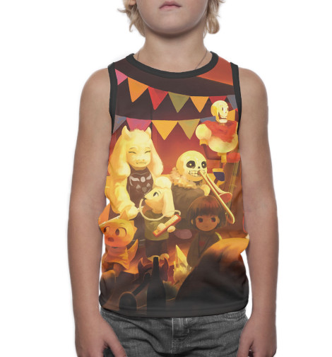 

Майки Print Bar, Белый, Undertale