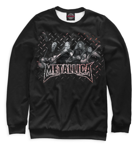 

Свитшоты Print Bar, Белый, Metallica