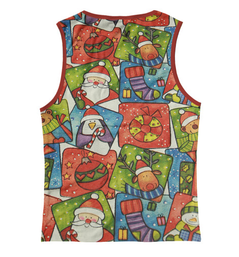 

Майки Print Bar, Белый, Новогодние картинки