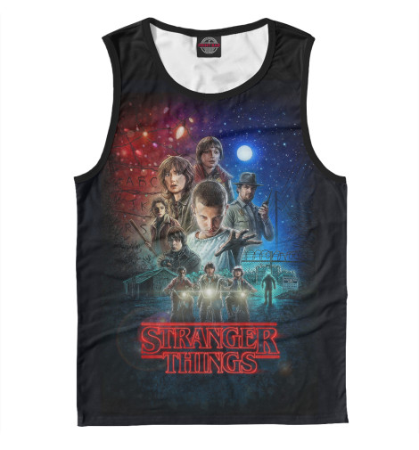 

Майки Print Bar, Белый, Stranger Things