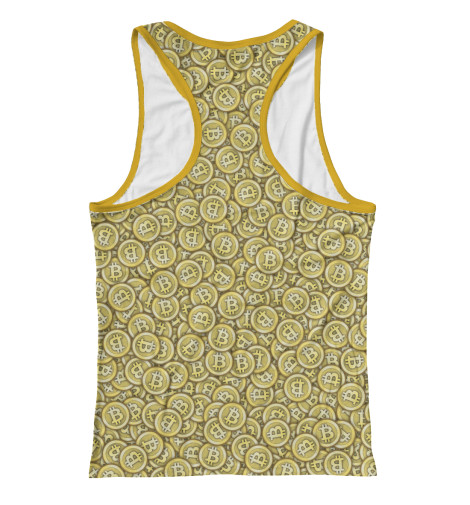 

Майки борцовки Print Bar, Белый, Биткоины