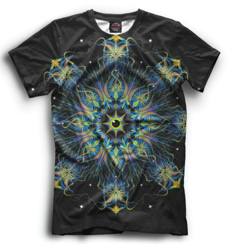 

Футболки Print Bar, Черный, Psychedelic