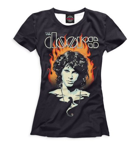 

Футболки Print Bar, Белый, The Doors
