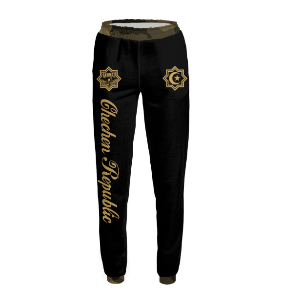 Женские спортивные штаны с изображением Akhmat Club цвета Белый