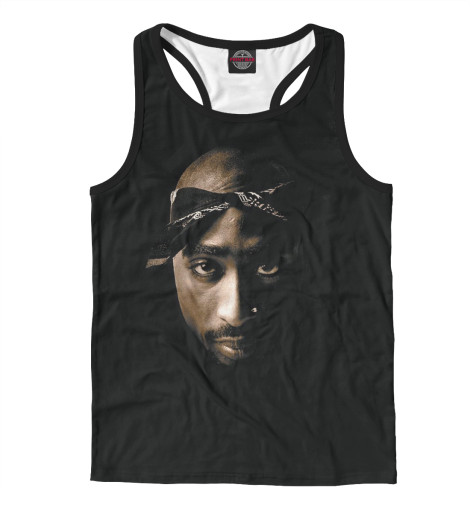 

Майки борцовки Print Bar, Белый, Tupak Shakur