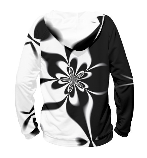 

Худи Print Bar, Белый, Black and White