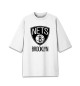 Женская футболка оверсайз Brooklyn Nets