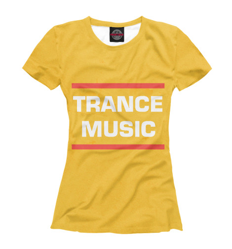 

Футболки Print Bar, Белый, Trance music