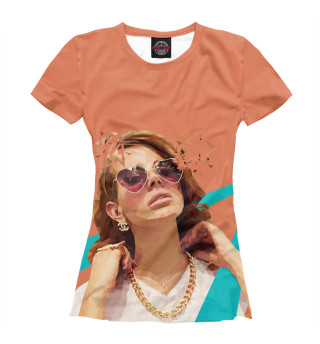 Женская футболка Lana Del Rey