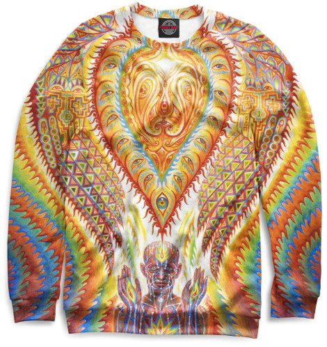 

Свитшоты Print Bar, Белый, Psychedelic