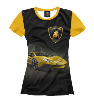 Футболка для девочек Lamborghini