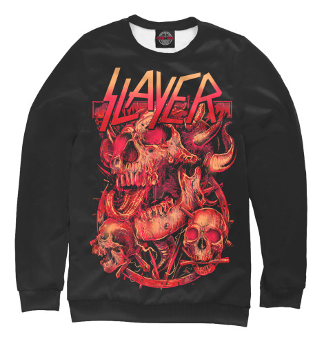 

Свитшоты Print Bar, Белый, Slayer