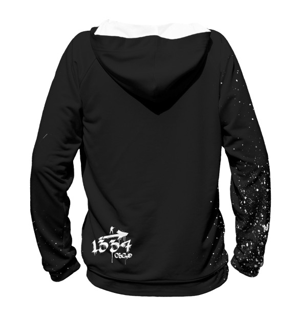 Женское худи с изображением CS:GO / Cache Graffiti цвета Белый