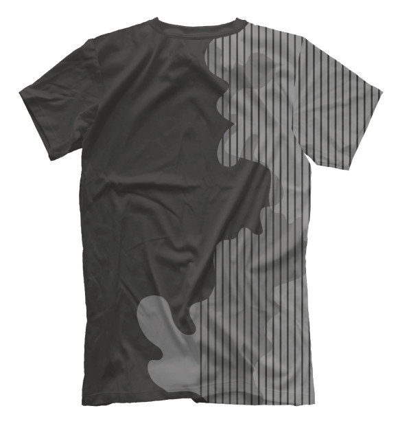 Футболка для мальчиков с изображением Мопс в кармане цвета Белый