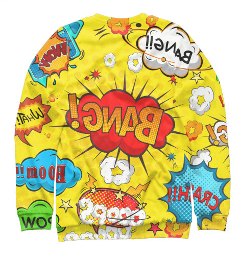 

Свитшоты Print Bar, Белый, Text Pop Art