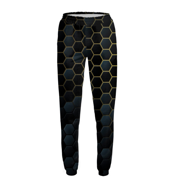 Женские спортивные штаны с изображением Пчелок уважаю цвета Белый