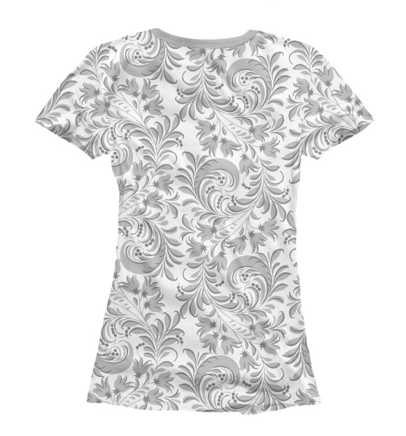 Женская футболка с изображением Самая лучшая Ксюша цвета Белый