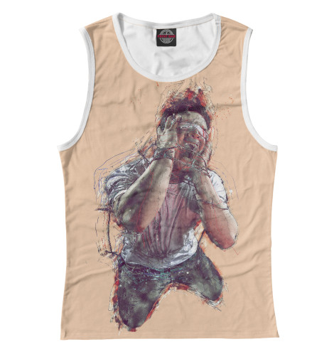 

Майки Print Bar, Белый, Крик от боли