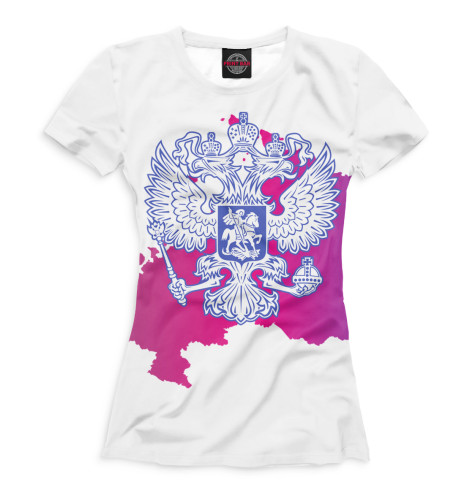 

Футболки Print Bar, Сиреневый, Двуглавый орел