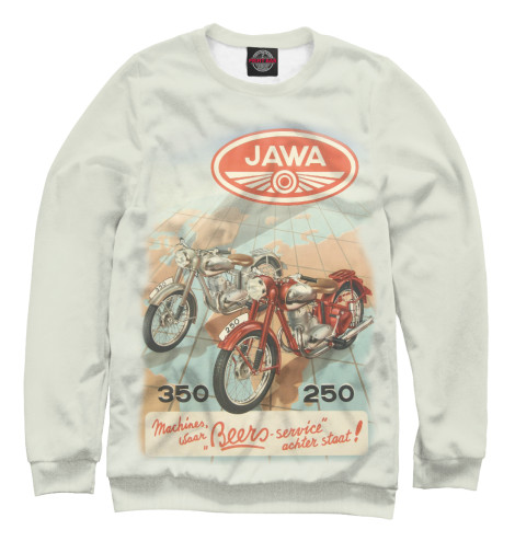 

Свитшоты Print Bar, Белый, JAWA