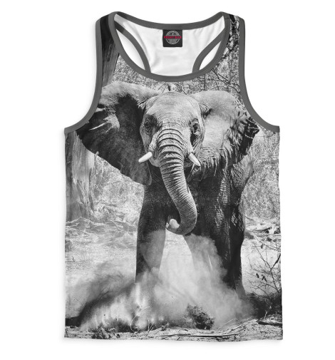 

Майки борцовки Print Bar, Белый, Слоны