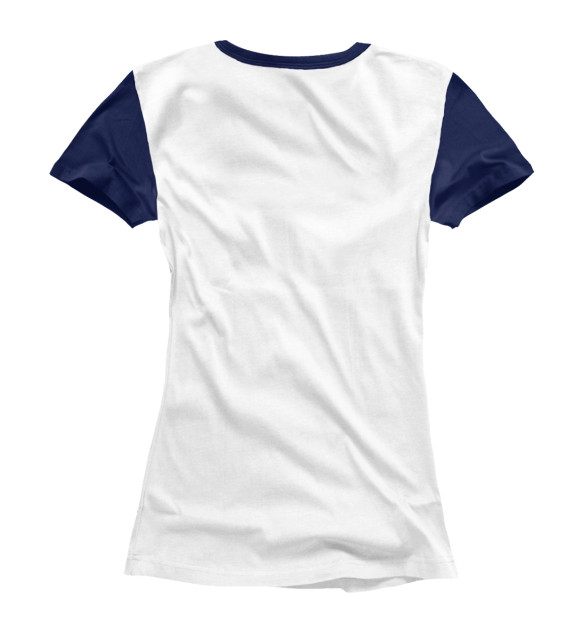 Женская футболка с изображением Дерево цвета Белый