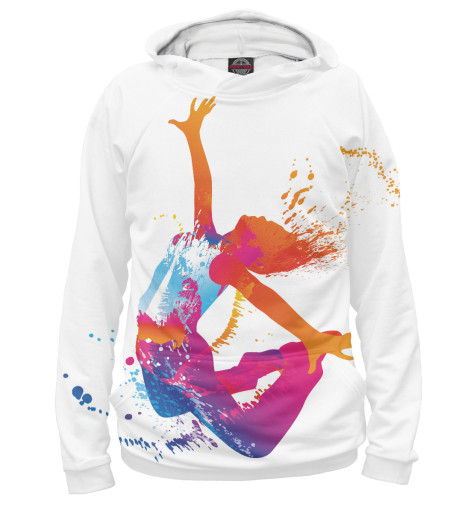 

Худи Print Bar, Белый, Color fitness