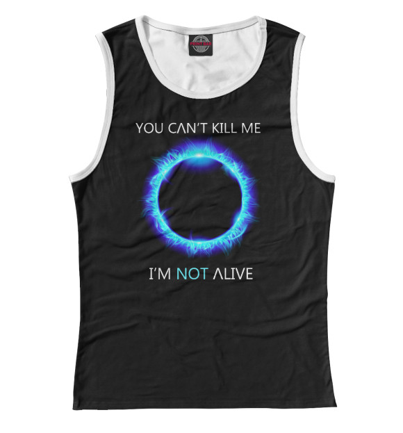 Майка для девочки с изображением Detroit: Become Human цвета Белый