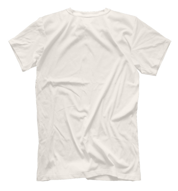 Мужская футболка с изображением lana цвета Белый