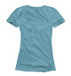 Женская футболка Carabiners love blue