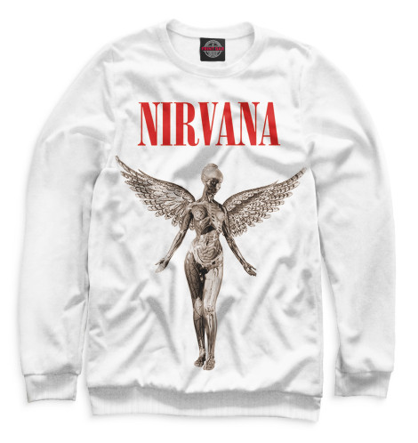 

Свитшоты Print Bar, Белый, In Utero