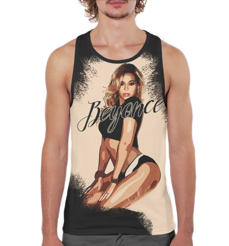 

Майки борцовки Print Bar, Белый, Beyonce