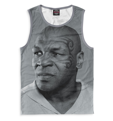 

Майки Print Bar, Белый, Майк Тайсон